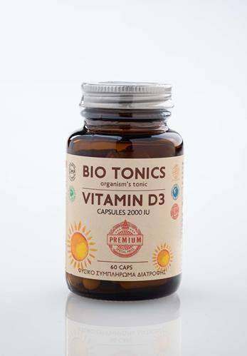 Biotonics Vitamin D3 2000iu 60caps