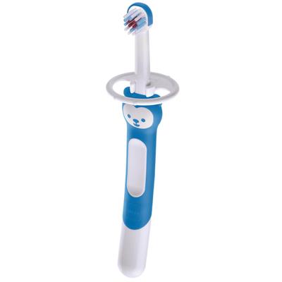 Mam Training Brush with Safety Shield Blue (605)