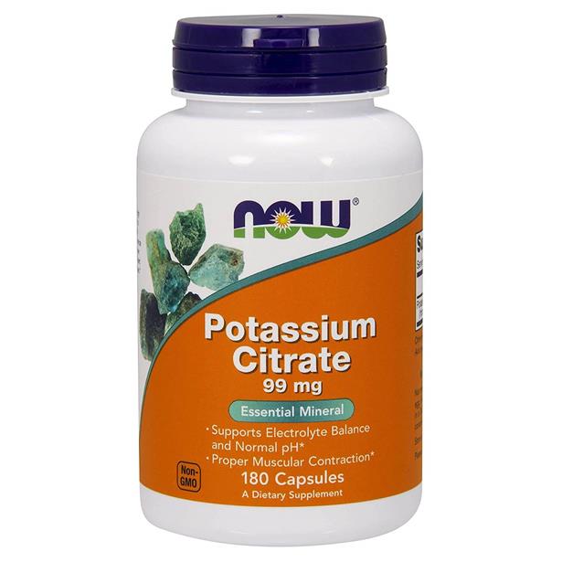 Now Foods Potassium Citrate 99mg 180caps
