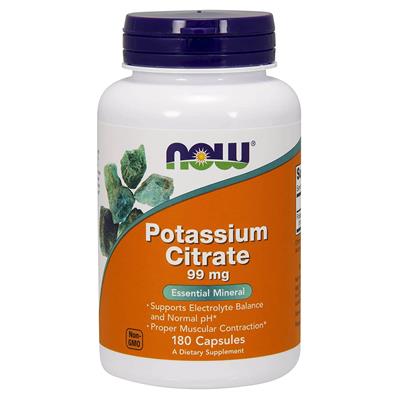 Now Foods Potassium Citrate 99mg 180caps