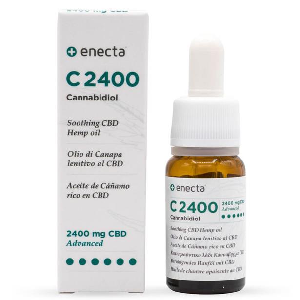 Enecta C 2400 24% Soothing CBD Hemp Oil 2400mg 10ml