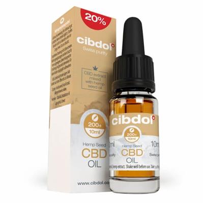 Cibdol CBD Oil (Seed oil) 20% 2000mg 10ml