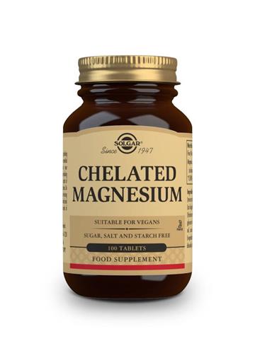 Solgar Chelated Magnesium 100mg 100tabs