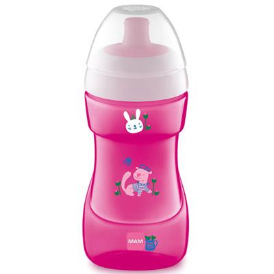 Mam Sports Cup 12m+ Pink 330ml (470)