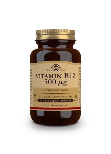 Solgar Vitamin B-12 500mg 50caps
