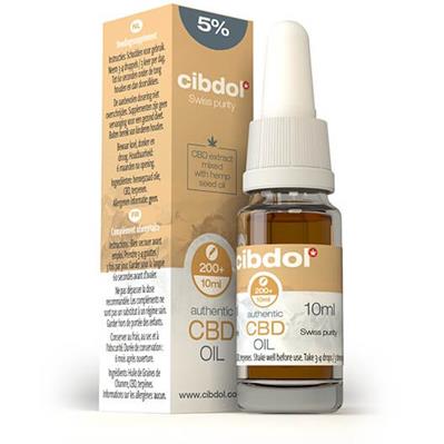 Cibdol CBD Oil (Seed oil) 5% 500mg 10ml