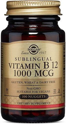 Solgar Vitamin B-12 1000mg 100 Nuggets
