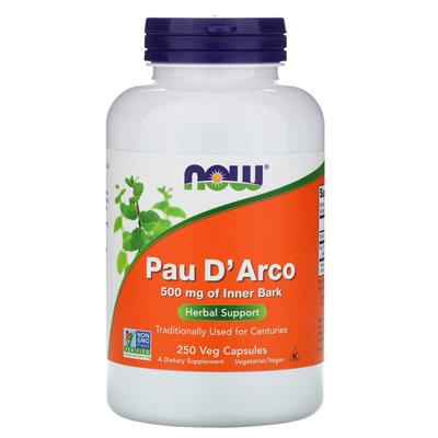 Now Foods Pau D' Arco 500mg 250caps