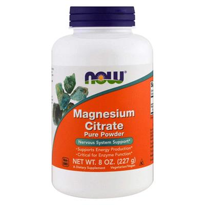 Now Foods Magnesium Citrate Pure Powder 227gr