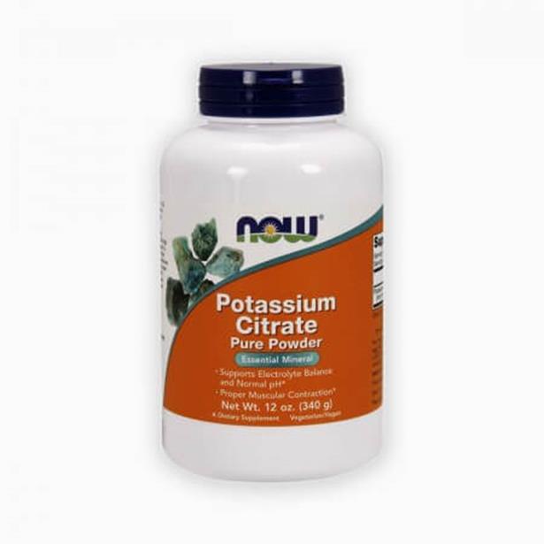 Now Foods Potassium Citrate Pure Powder 340gr