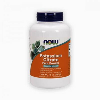 Now Foods Potassium Citrate Pure Powder 340gr