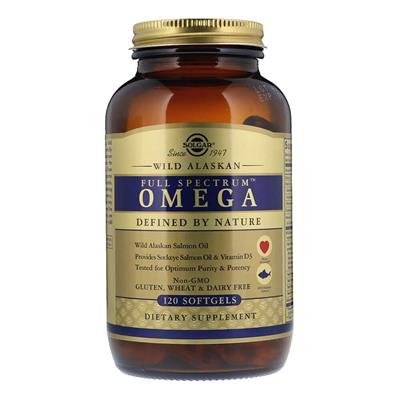 Solgar Wild Alaskan Full Spectrum Omega 120softgels