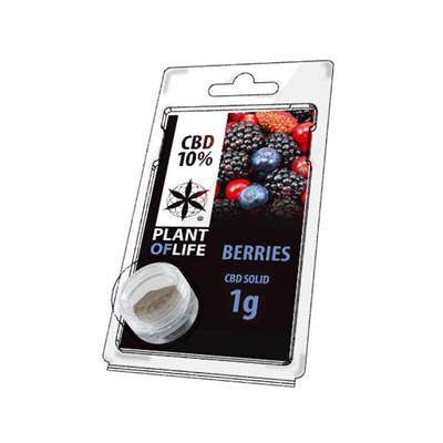 Plant Of Life Solid 10% CBD Berries 1gr