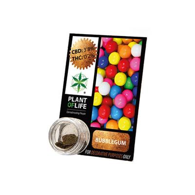 Plant Of Life Solid 3.8% CBD Bubblegum 1gr