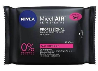 Nivea Micellair Skin Breath Make Up Remover Wipes 20pcs