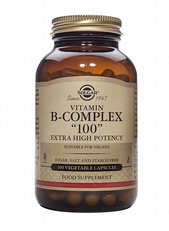 Solgar Formula Vitamin B Complex ''100'' 100 Veg Caps