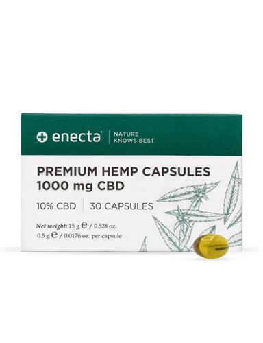 Enecta Premium Hemp Extract 10% CBD 1000mg - 30caps