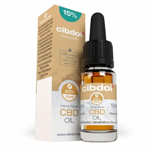 Cibdol CBD Oil (Seed oil) 15% 1500mg 10ml