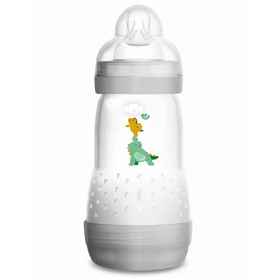 Mam Baby Bottle Easy Start Anti Colic 2m+ Grey 260ml (351S)