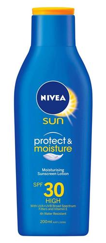 Nivea Sun Protect & Moisture Lotion SPF30 Αντηλιακή Ενυδατική Λοσιόν 200ml