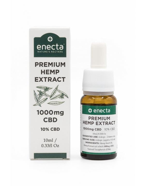 Enecta 10% CBD Oil 1000mg 10ml