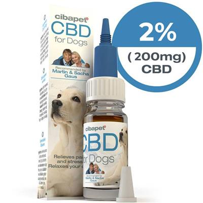 Cibapet CBD Oil For Dogs 2% 200mg 10ml