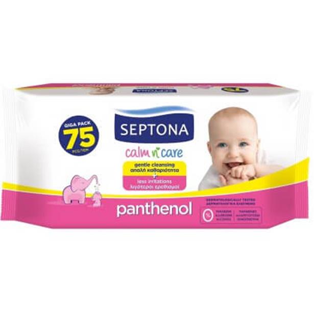 Septona Calm N Care Panthenol 75pcs