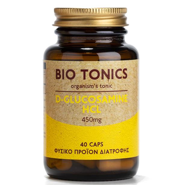 Biotonics Premium+ D-Glucosamine HCL 450mg 40 caps