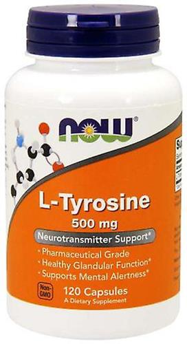 Now Foods L-Tyrosine 500mg 120caps