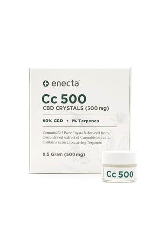 Enecta Cc 500mg 99% CBD Crystals 500mg 0.5gr