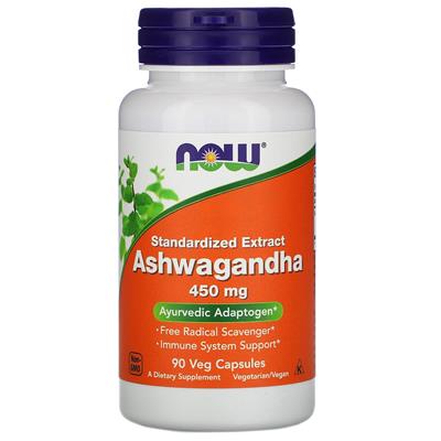 Now Foods Ashwagandha Extract 450mg 90caps