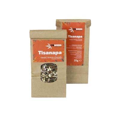 Cbweed Hemp Tea 25gr - Tisanapa Cinnamon / Orange