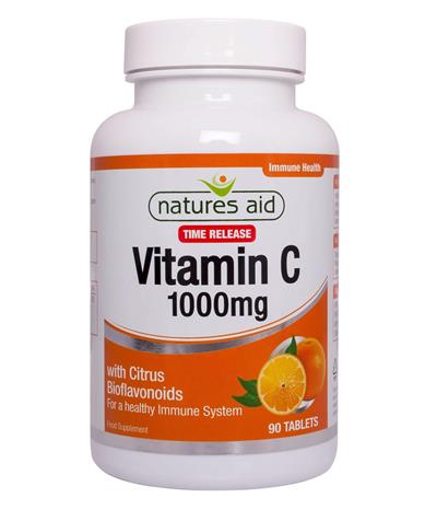 Natures Aid Vitamin C 1000mg Time Release 90tabs