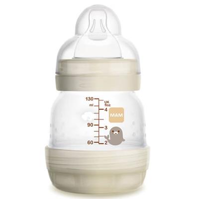 Mam Baby Bottle Easy Start Anti Colic 0m Cream 130ml (353S)