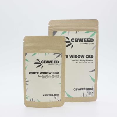 Cbweed Cannabis Flower Light White Widow CBD 2gr