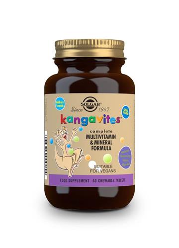 Solgar Kangavites Complete Multivitamin & Mineral Formula Berry Chewable 60tabs