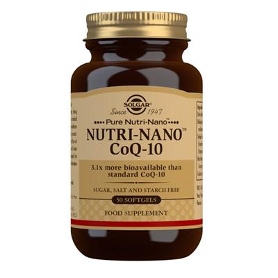 Solgar Nutri-Nano CoQ-10 3.1x 50 softgels