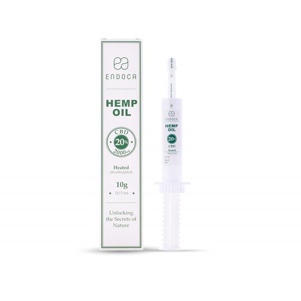 Endoca Hemp Oil 2000mg CBD 20% 10gr