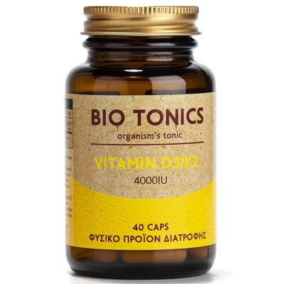 Biotonics Premium+ Vitamin D3/K2 4000IU 40 caps