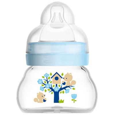 Mam Glass Baby Bottle Feel Good 0m Blue 90ml (380S)
