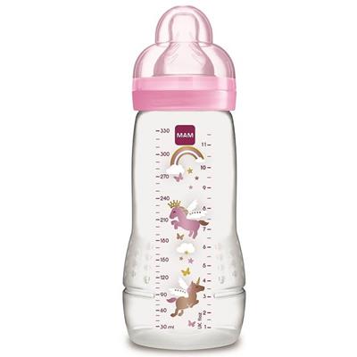 Mam Baby Bottle Easy Active 4m+ Pink 330ml (361S)