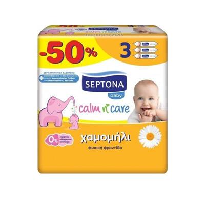 Septona Calm N Care Chamomile 3x64pcs