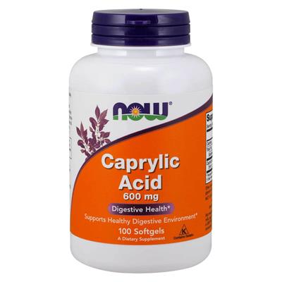 Now Foods Caprylic Acid 600mg 100softgels
