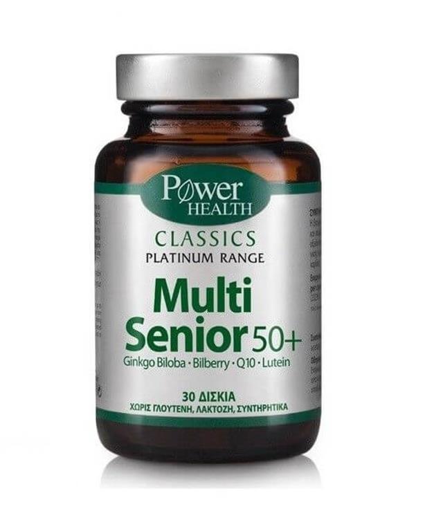 Power Health Classics Platinum Multi Senior 50+ 30caps