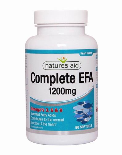 Natures Aid Complete EFA Omega 3, 6 & 9 90Softgels