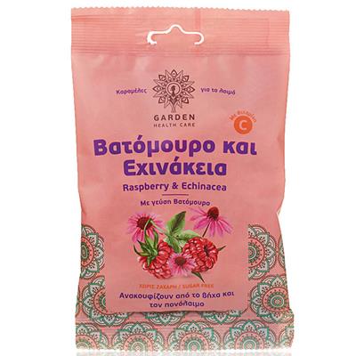 Garden Καραμέλες για το Λαιμό Βατόμουρο & Εχινάκεια 60gr