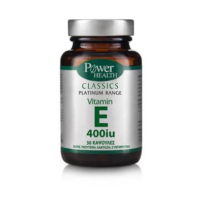 Power Health Classics Platinum Vitamin E 400 IU 30caps