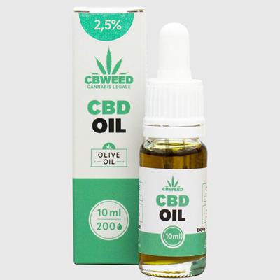 Cbweed CBD Olive Oil 2.5% 250mg 10ml