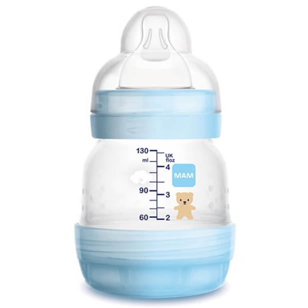 Mam Baby Bottle Easy Start Anti Colic 0m Blue 130ml (353S)