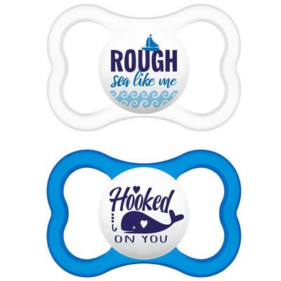 Mam Air Silicone Pacifier 16+M White, 2pcs (275S)